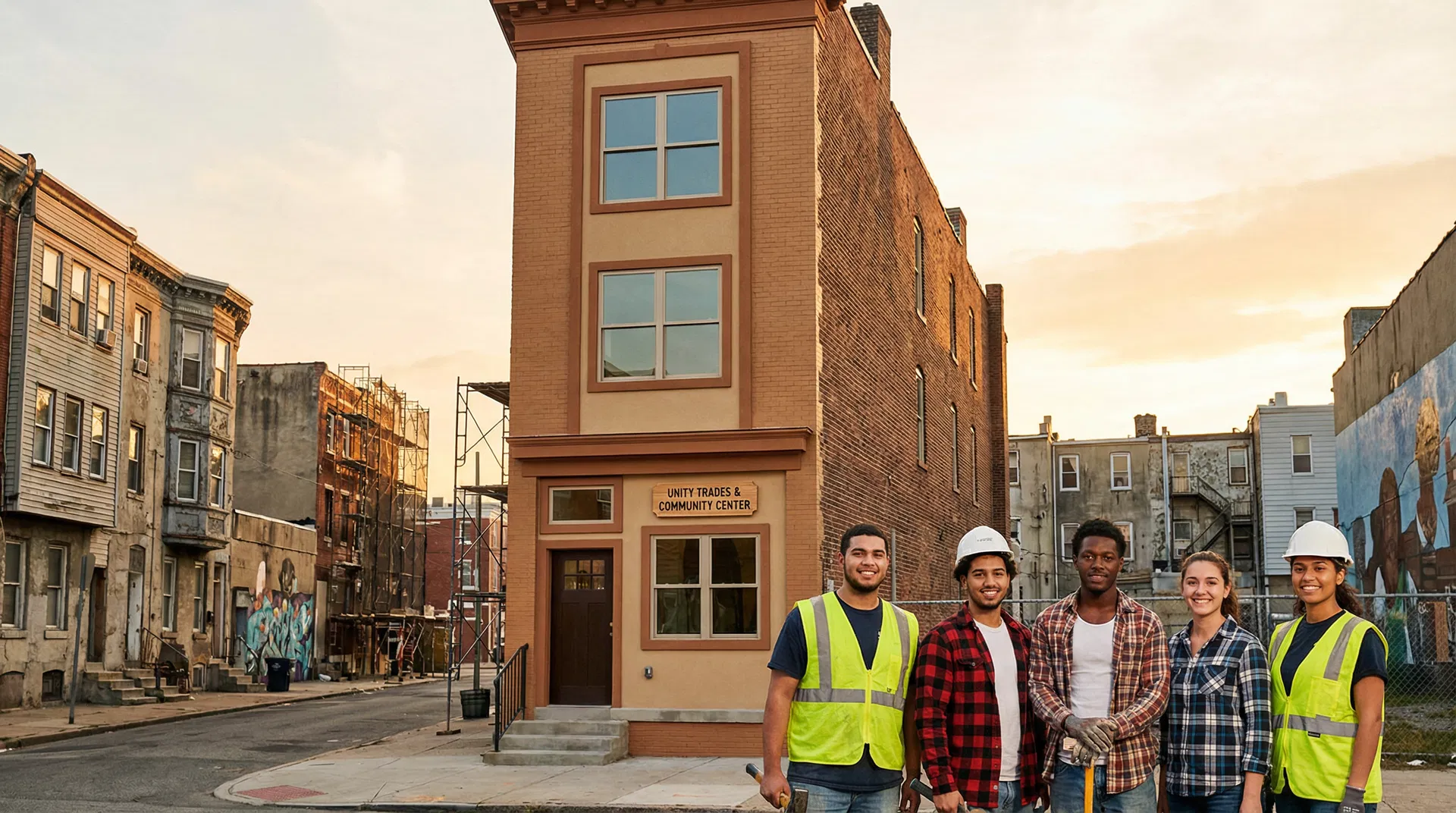 Trades training in action
