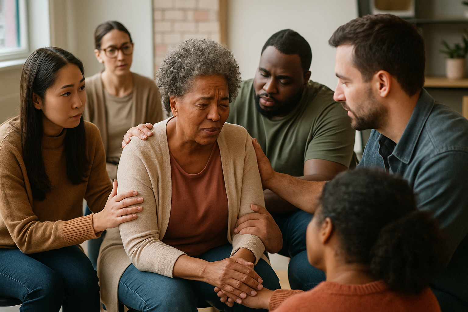 صورة توضح مجموعة دعم