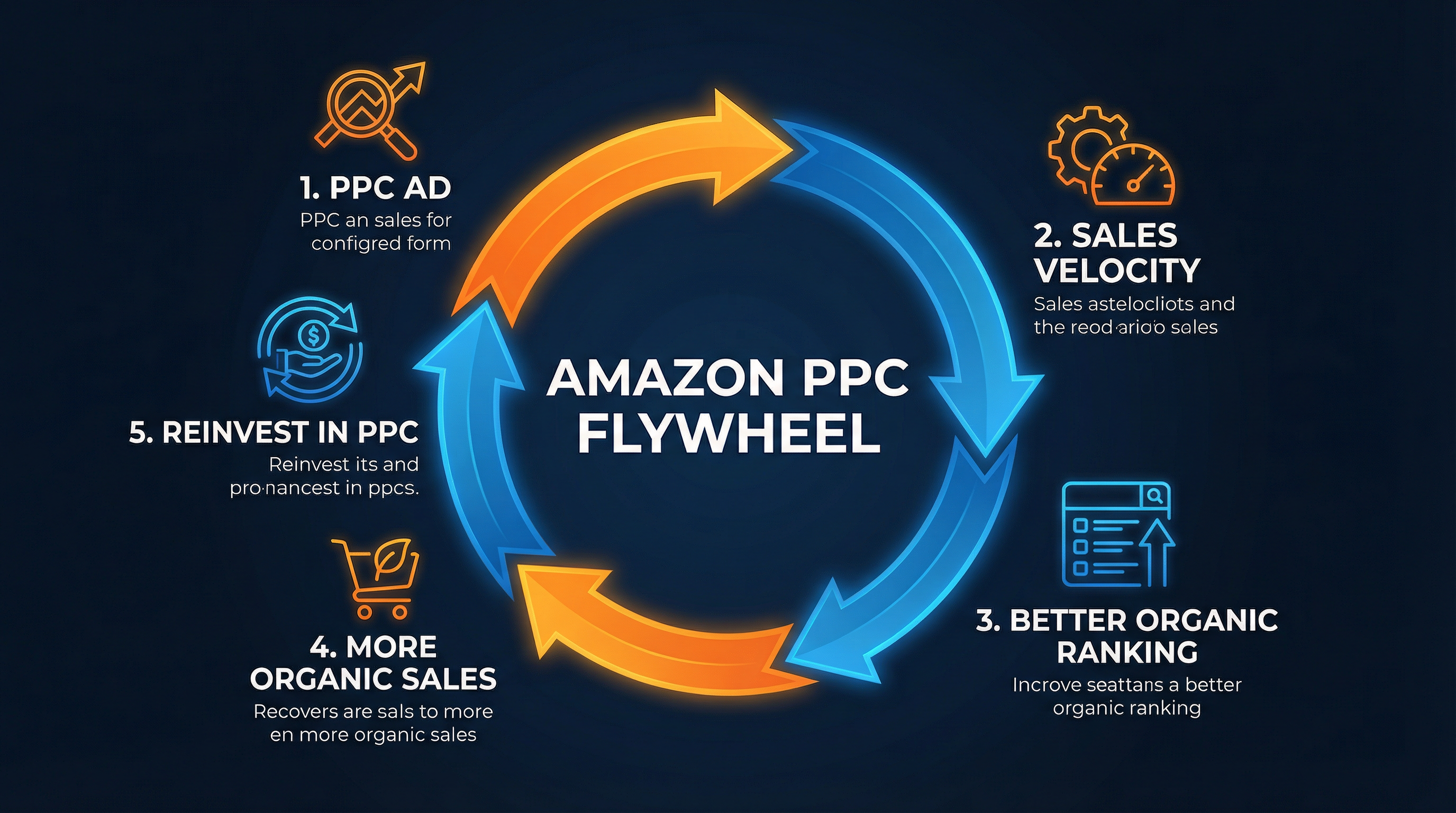 Amazon PPC Flywheel Diagram