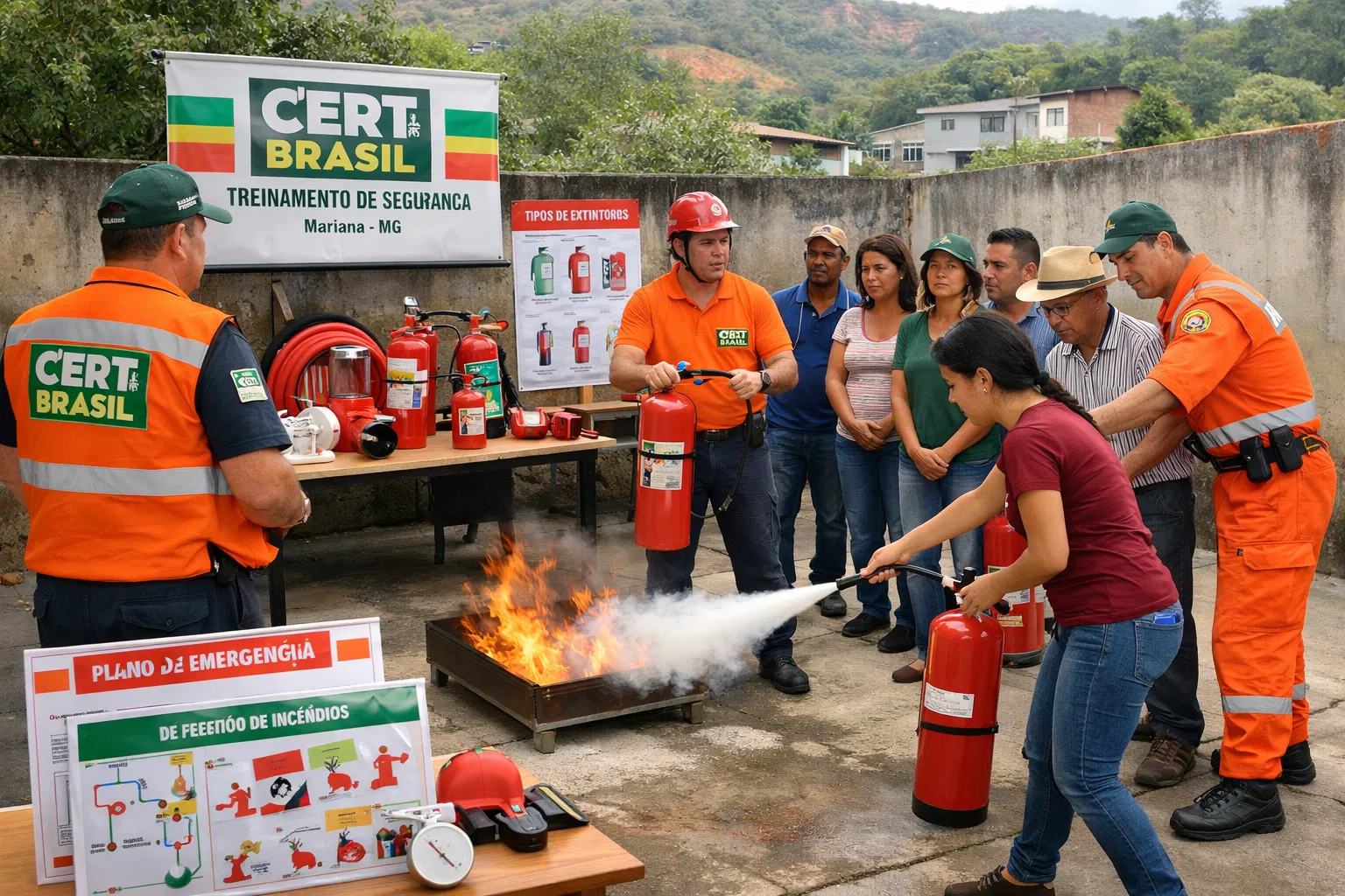 Combate a Princípio de Incêndio