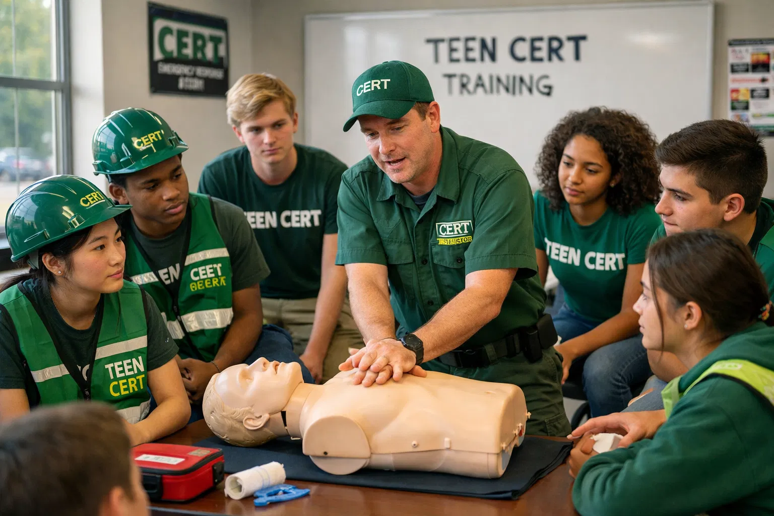 Teen CERT Celebra 20 Anos de Preparação para Emergências
