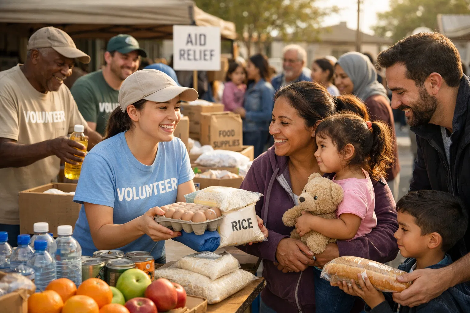 Ajuda Humanitária Chega a Comunidades Vulneráveis