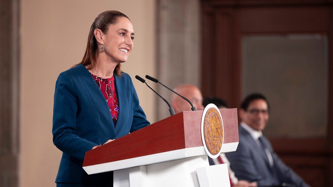 Claudia Sheinbaum en conferencia
