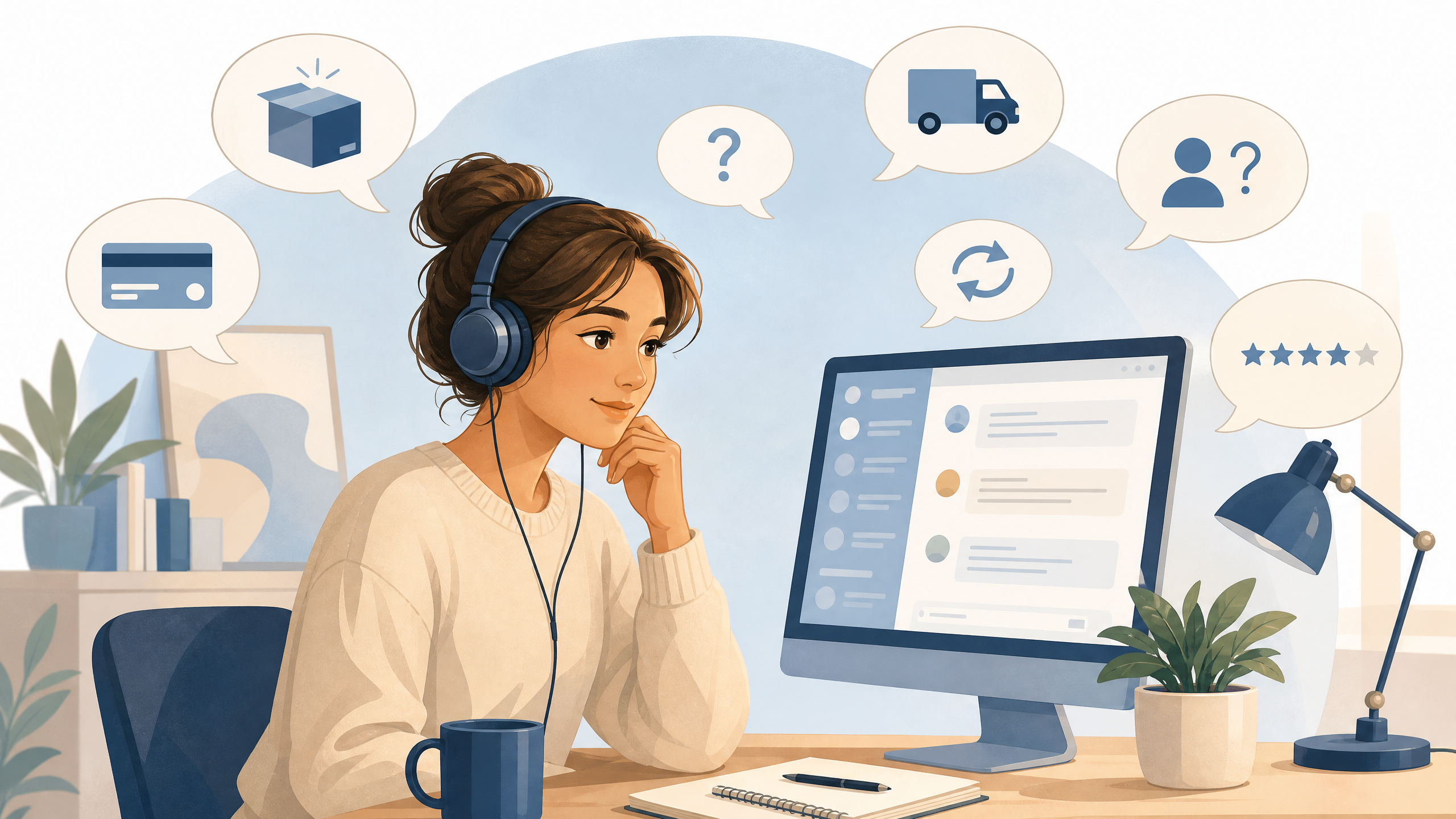 Listen to Customer Support Tickets