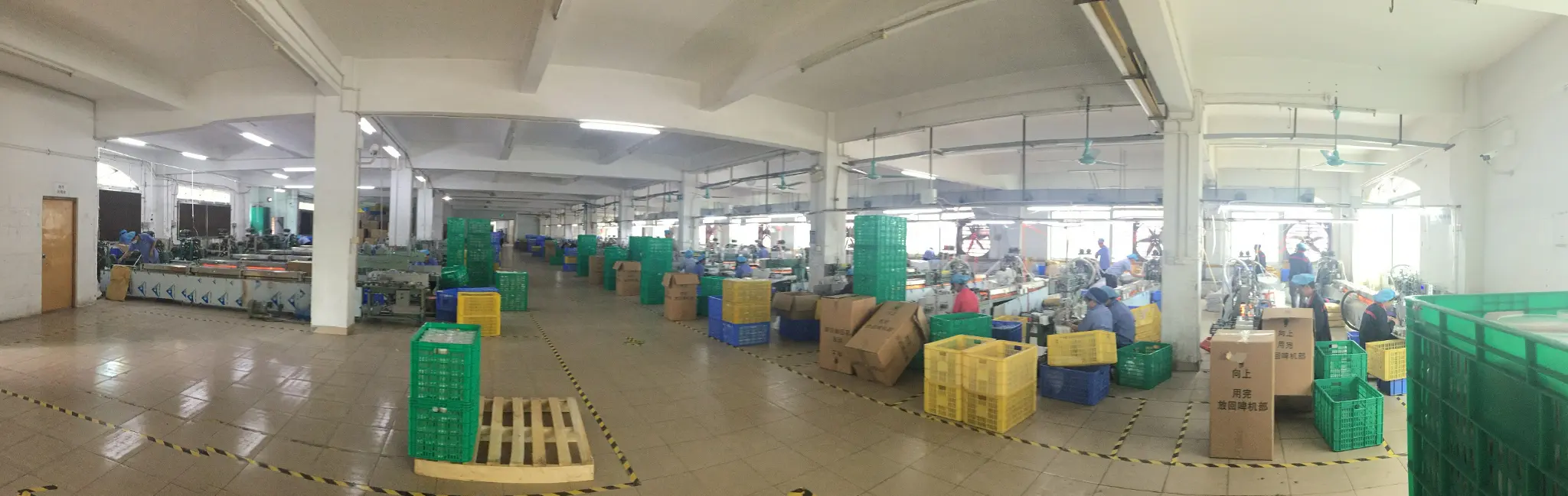 SwabMasters' state-of-the-art cotton swab factory