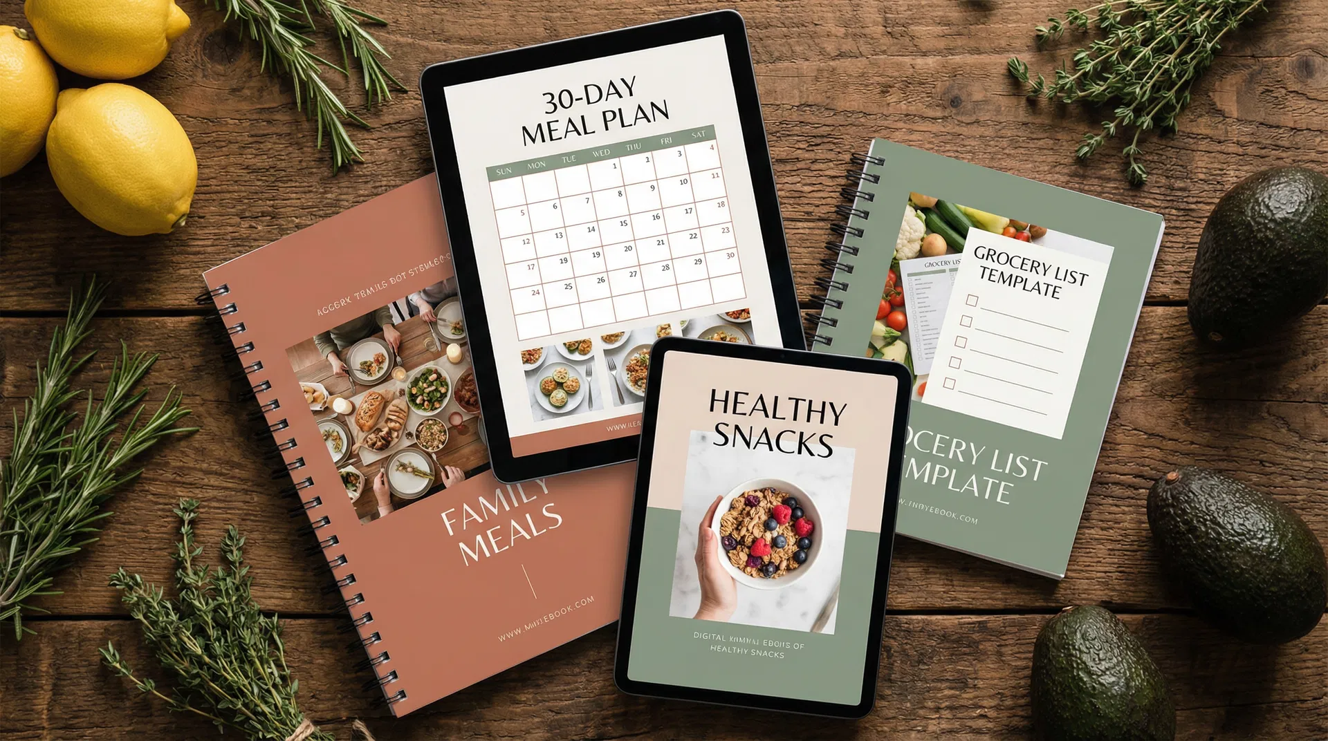 The Brazilian Kitchen Bundle - 4 ebooks and meal planner