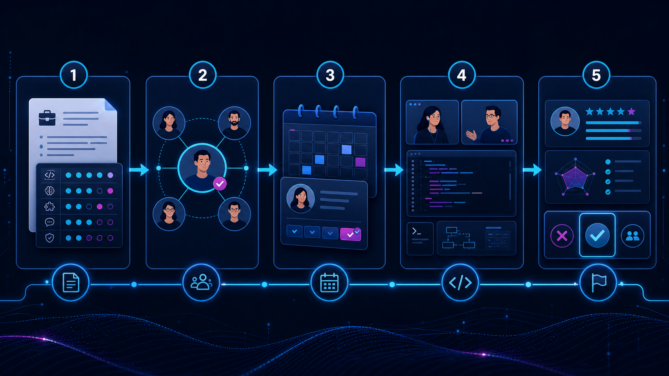What Is Interview As A Service? for Faster, Consistent Technical Hiring 1 Interview as a service workflow from role intake to hiring decision
