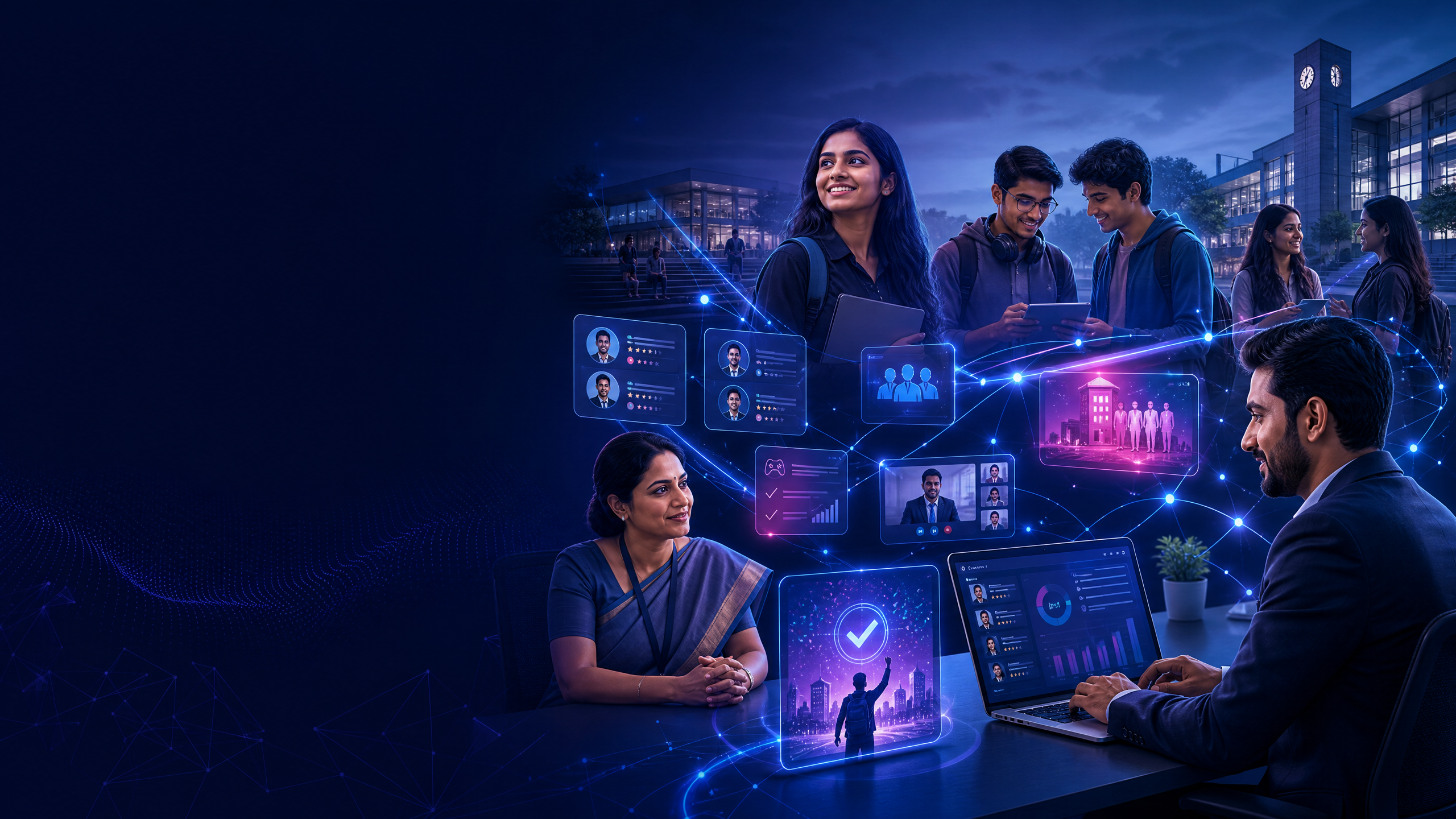 A Practical Guide to Campus Hiring Platform for Indian Campus Recruitment Teams 1 Campus hiring platform connecting employers, colleges, recruiters, and students