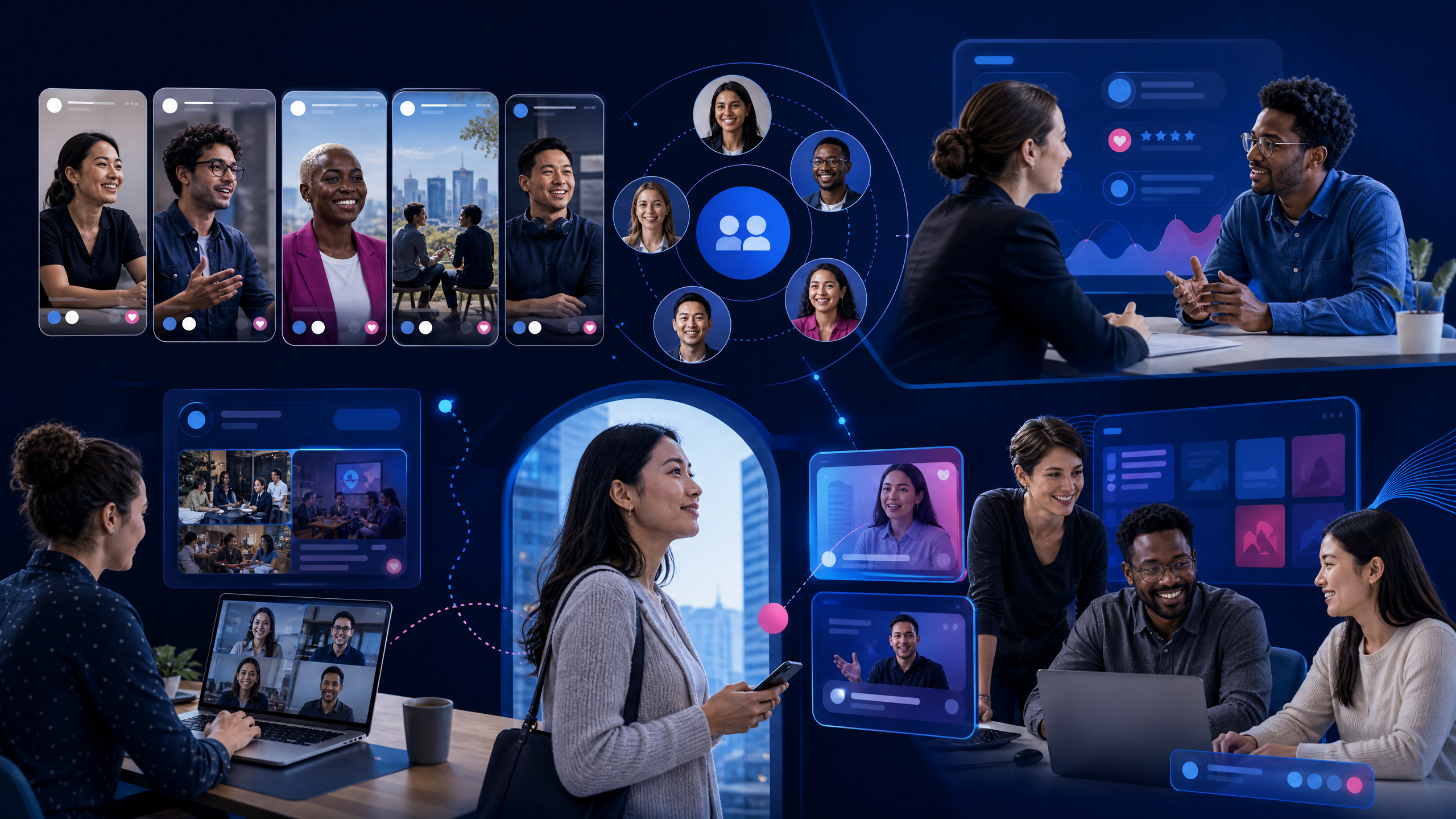 Employer branding strategy shown through employee advocacy, authentic workplace stories, and candidate experience touchpoints