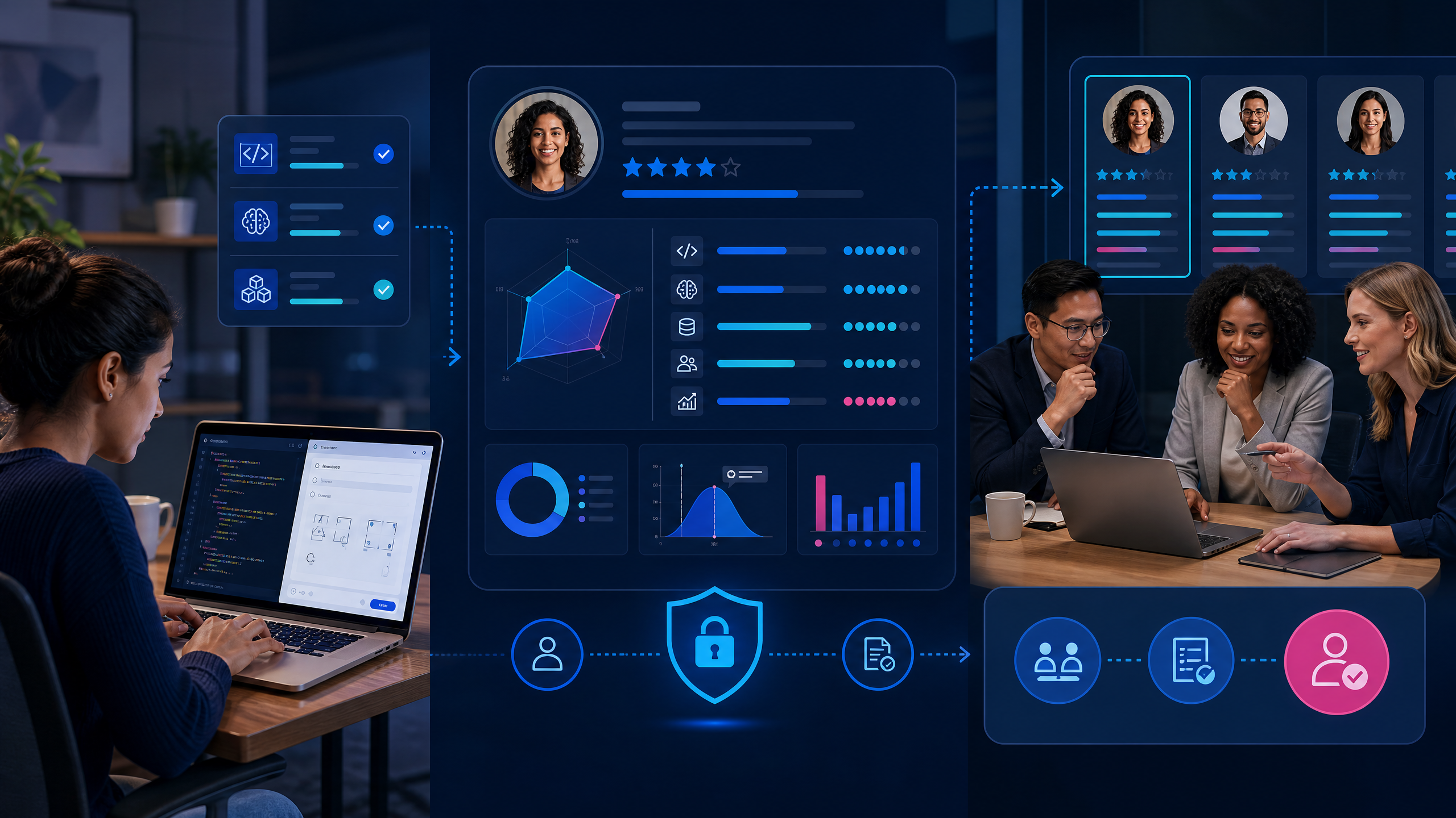 What to Look for in Online Assessment Platform Without Creating Candidate Drop-Off 3 Online assessment platform turning candidate responses into structured skills insights