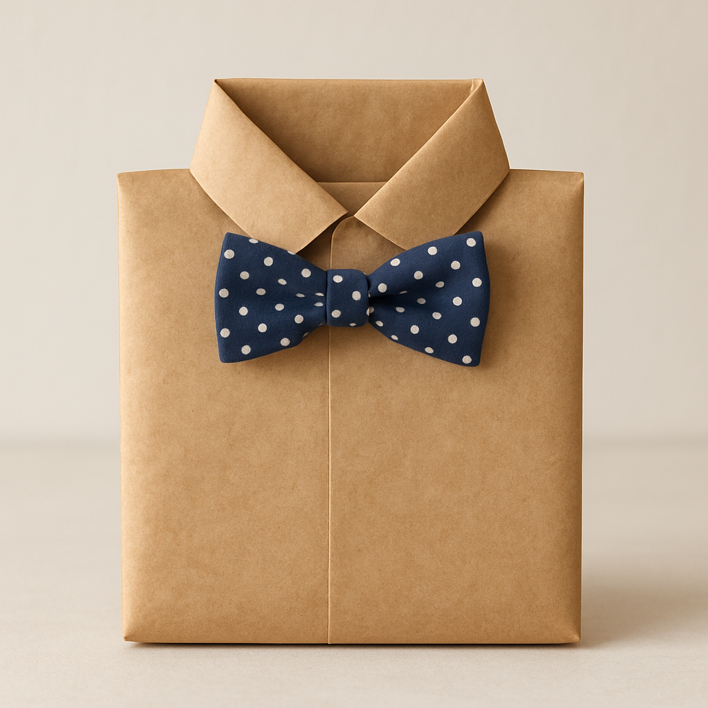 Embalagem Estilo “Camisa Social”