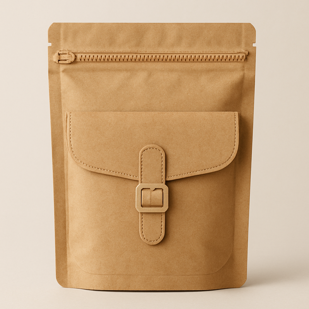 Embalagem com Zíper de Papel