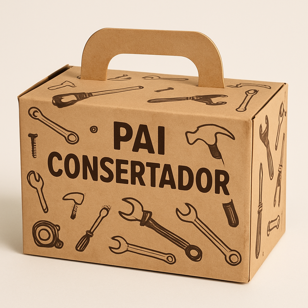 Embalagem Estilo Caixa de Ferramentas