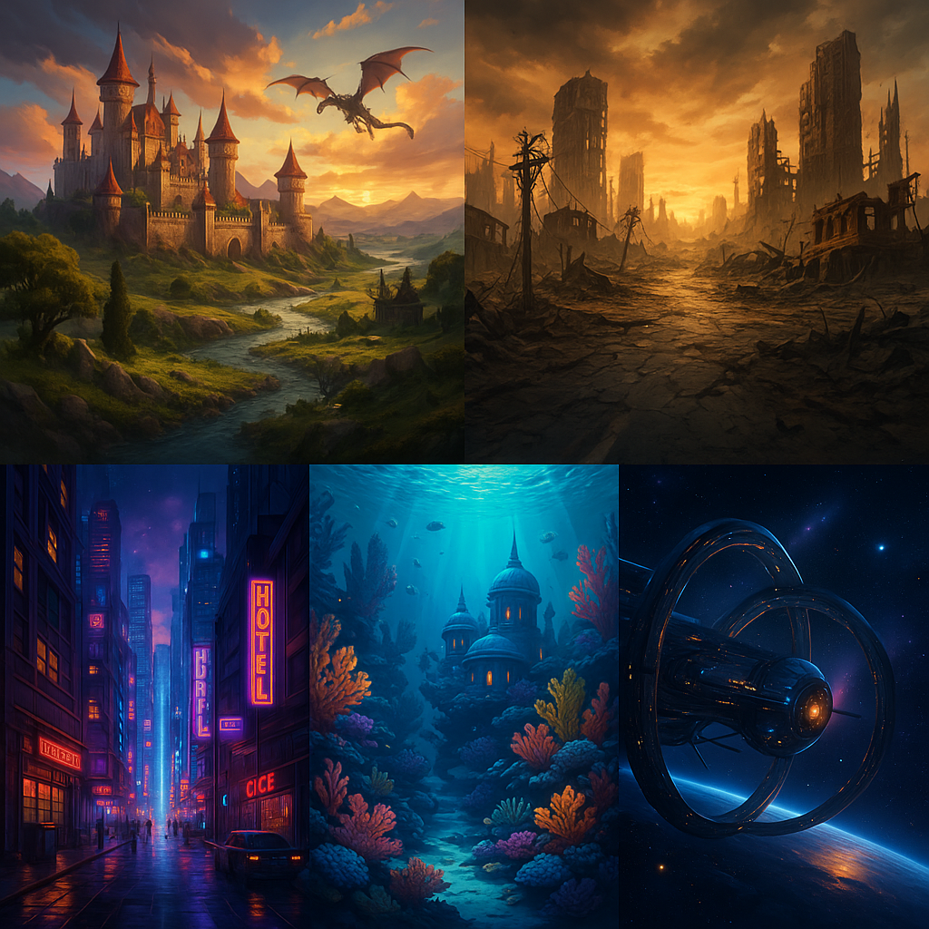 Adventure Game Worlds
