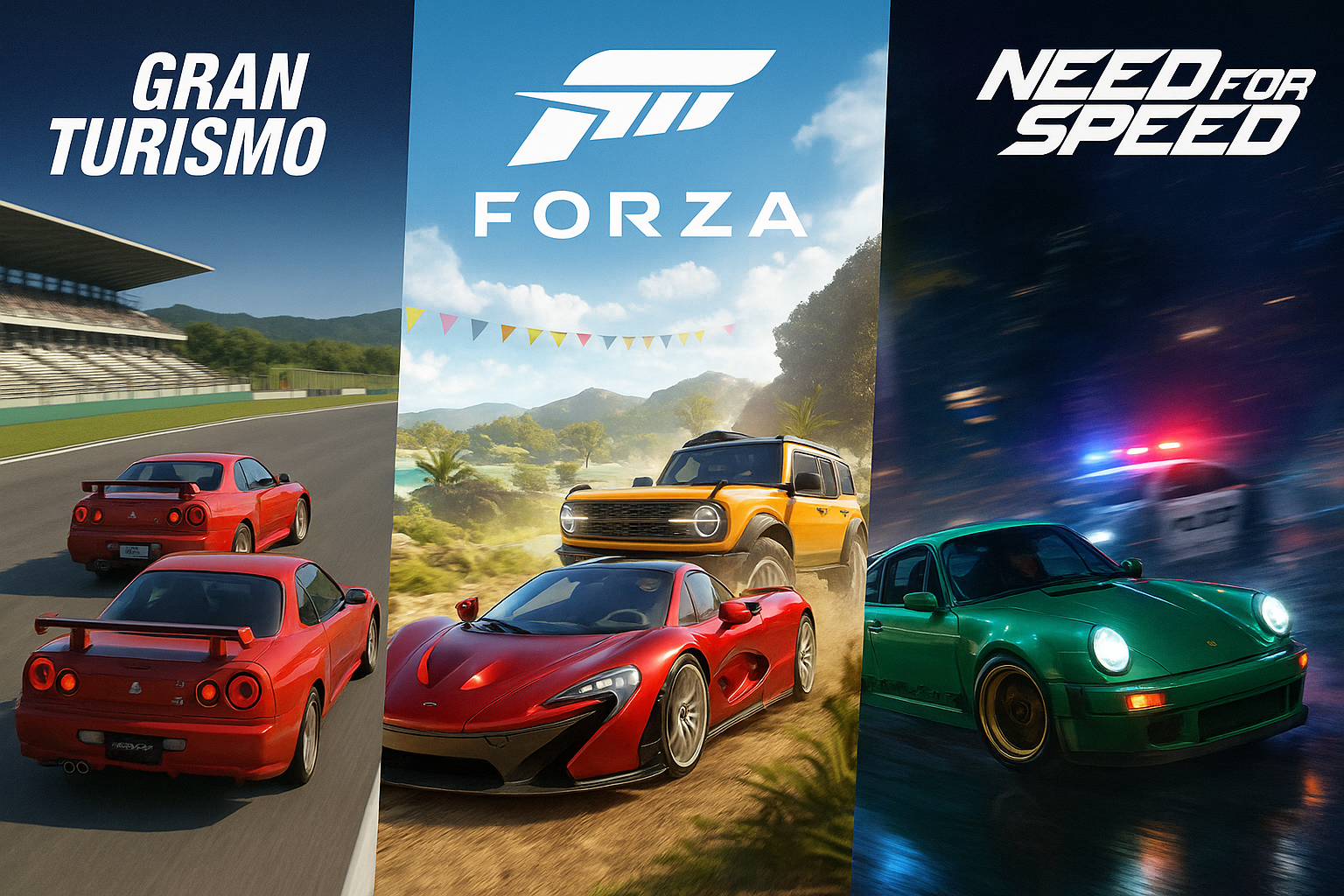 Famous Racing Game Series