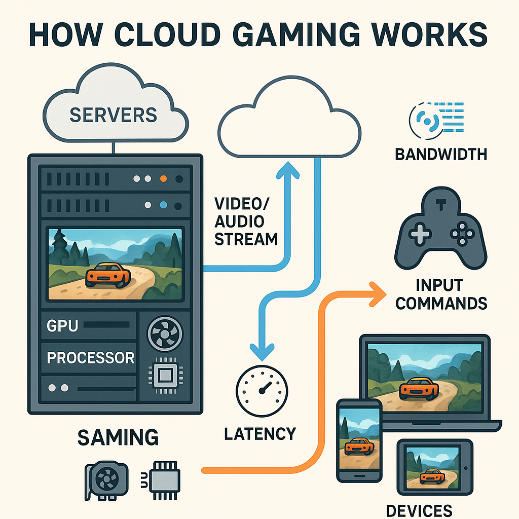 How Cloud Gaming Works