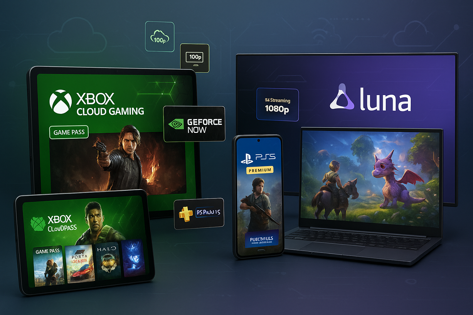 Popular Cloud Gaming Platforms