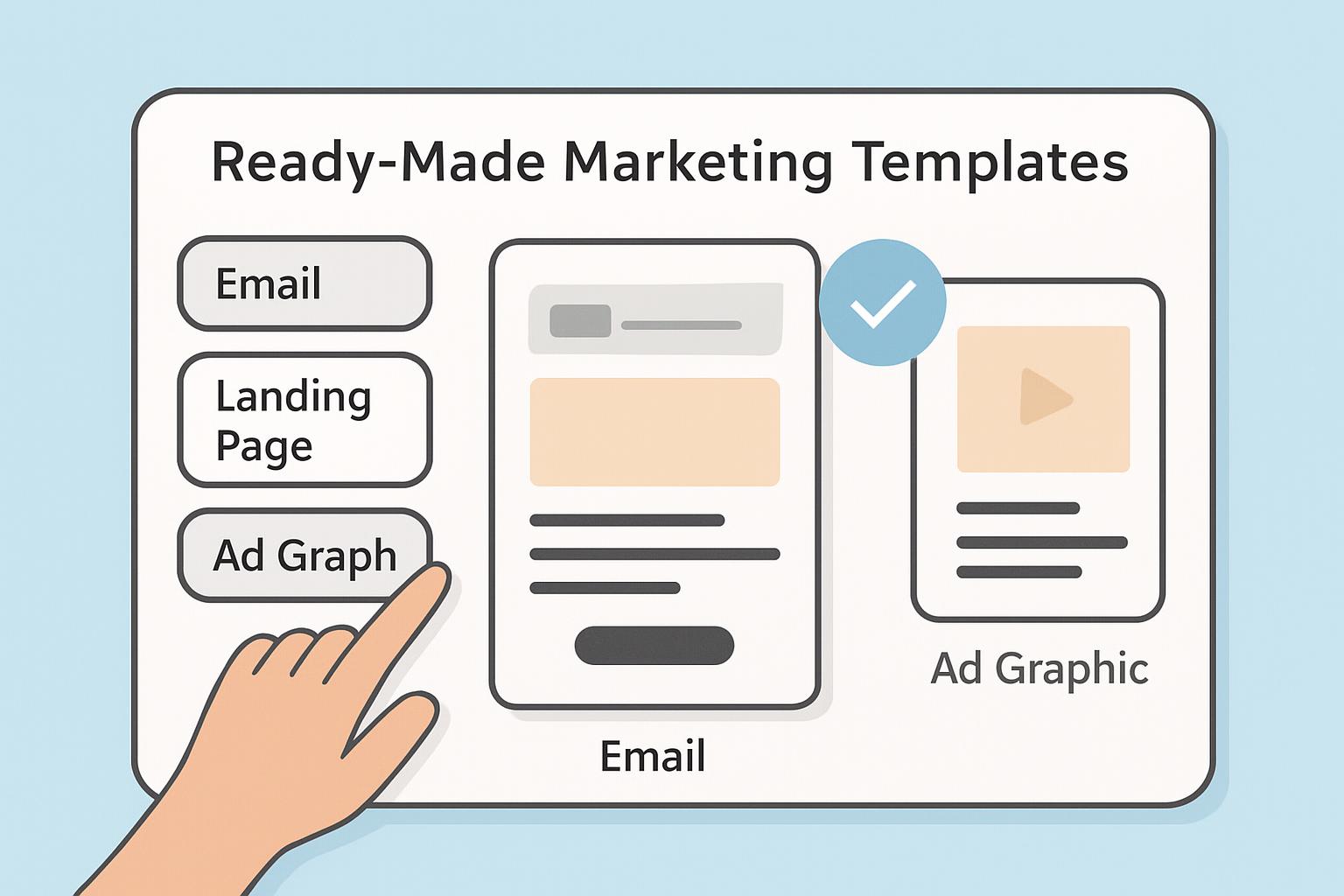 Selecting Ready-Made Marketing Templates