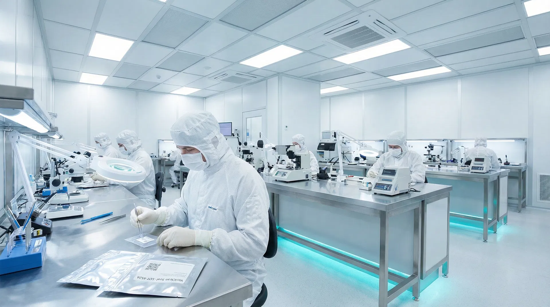 Cleanroom processing facility