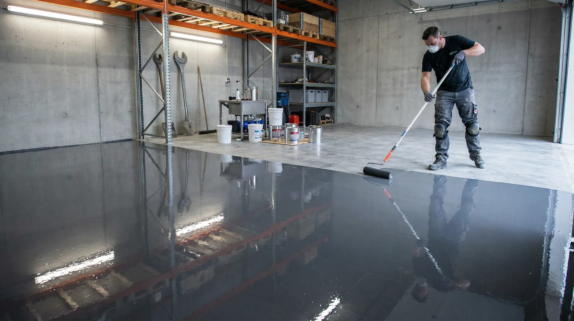 Pintura Epóxi na Zona Leste