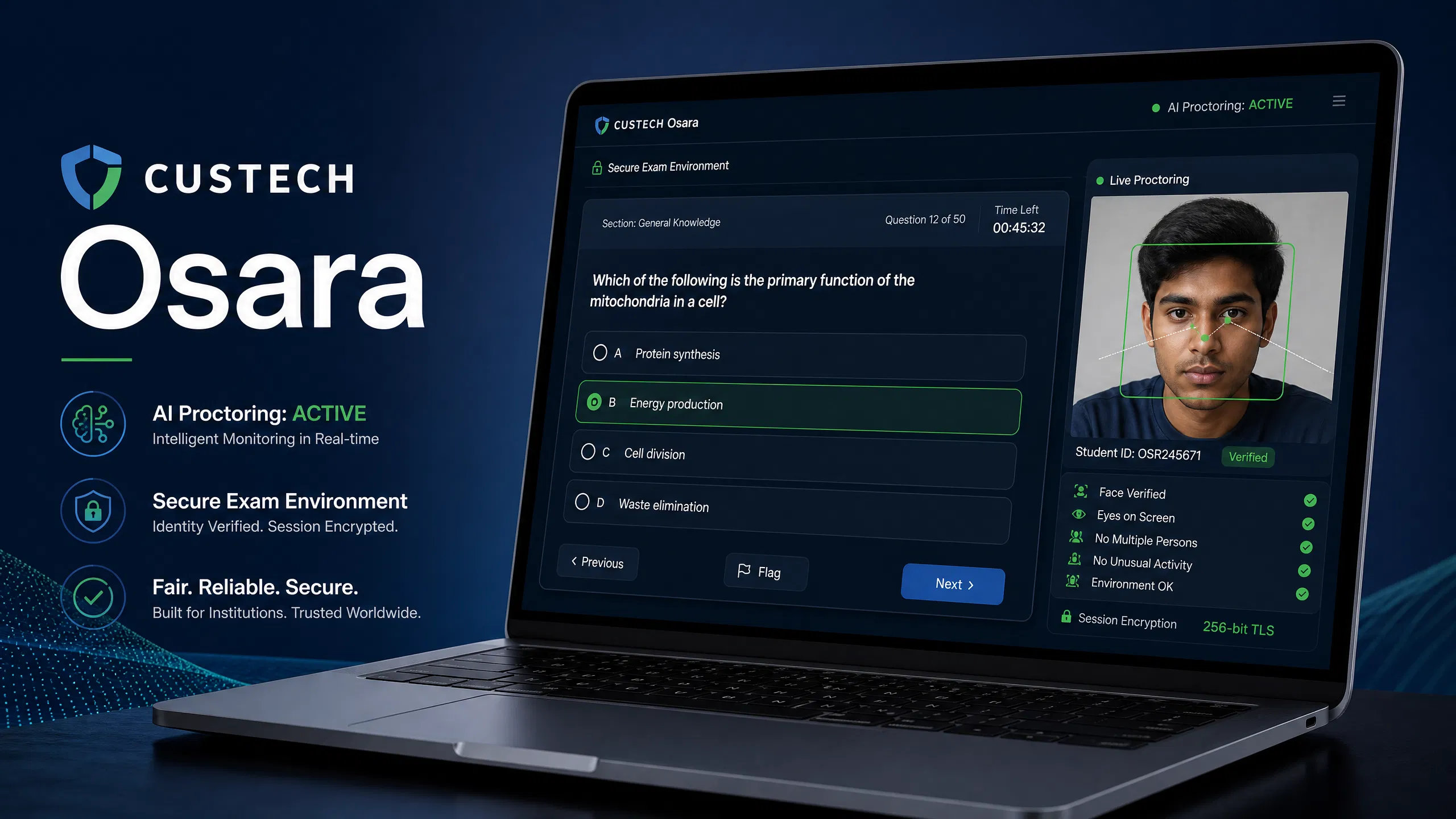 CUSTECH Osara — Enterprise Online Examination System