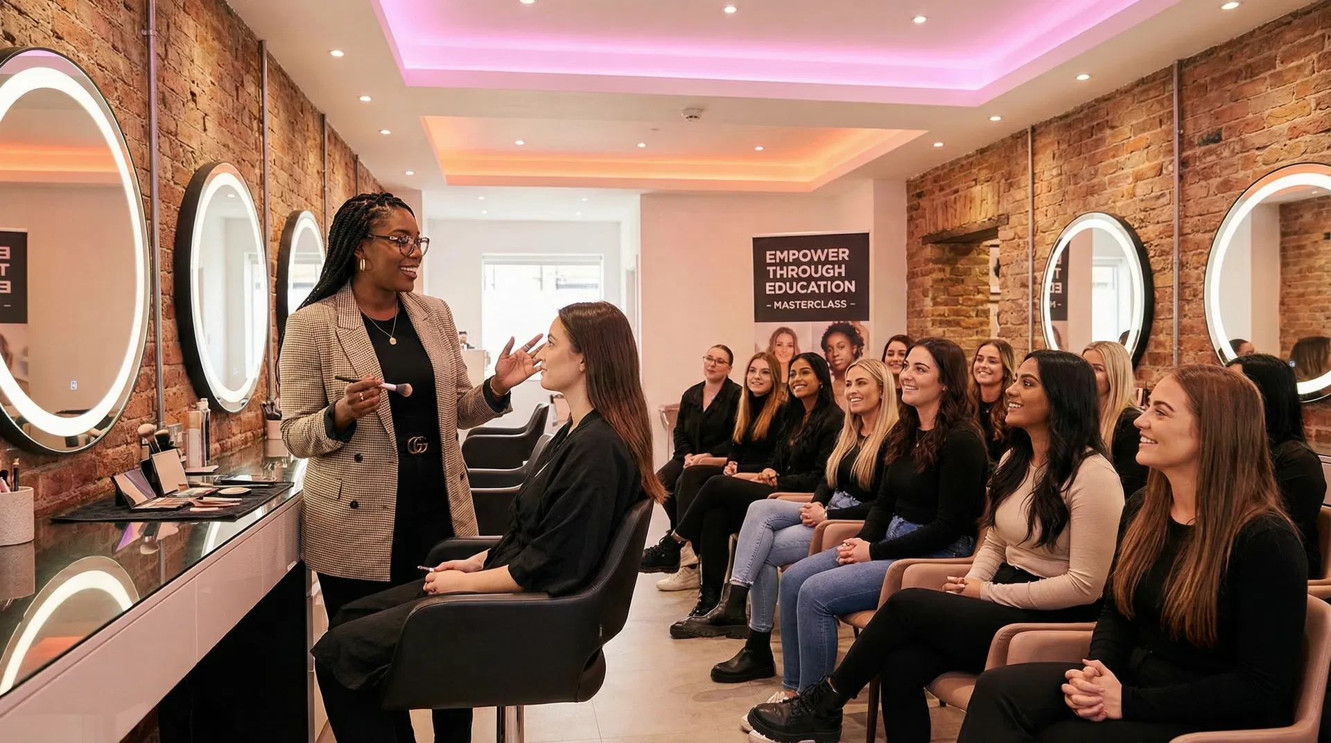 Beauty education masterclass