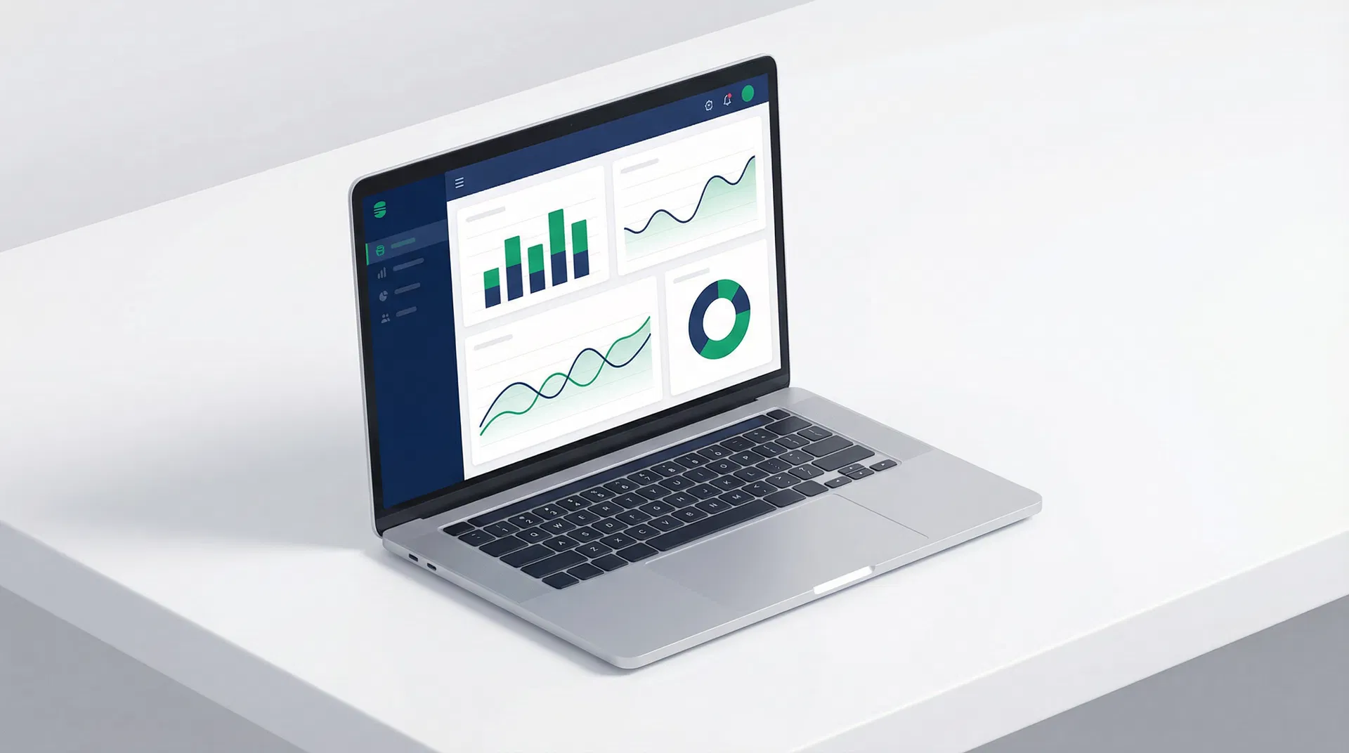 Dashboard de gestão financeira estratégica