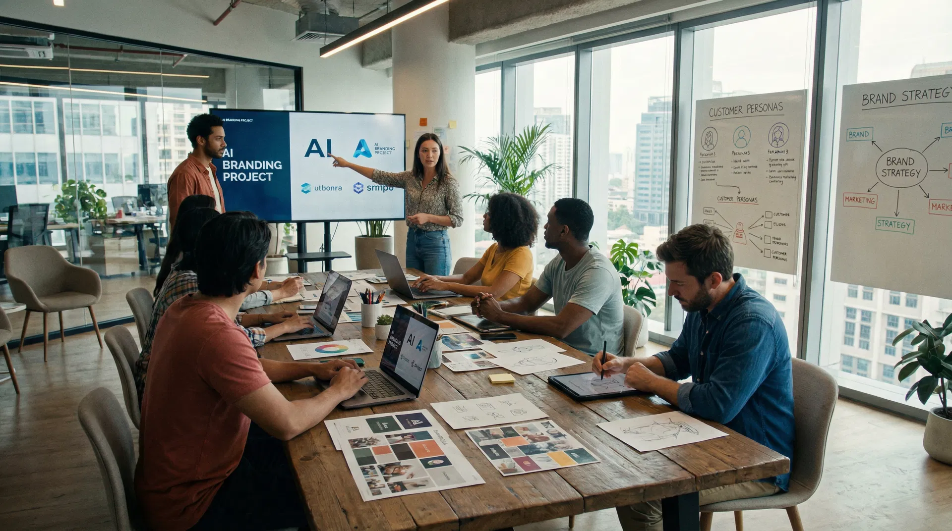 AI创业项目 - 品牌赋能