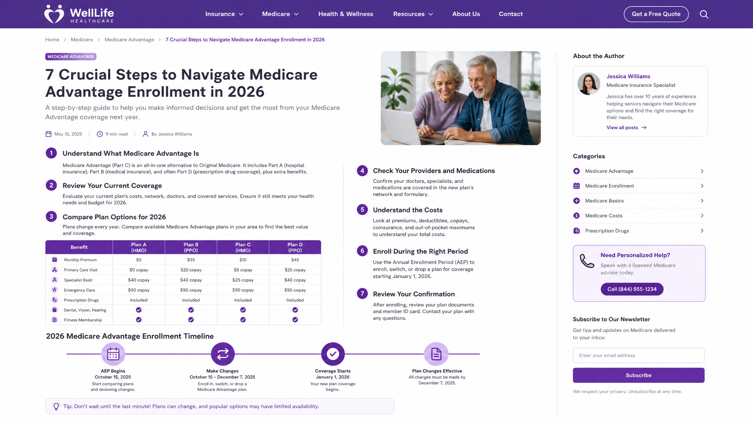 Medicare Advantage Enrollment Guide