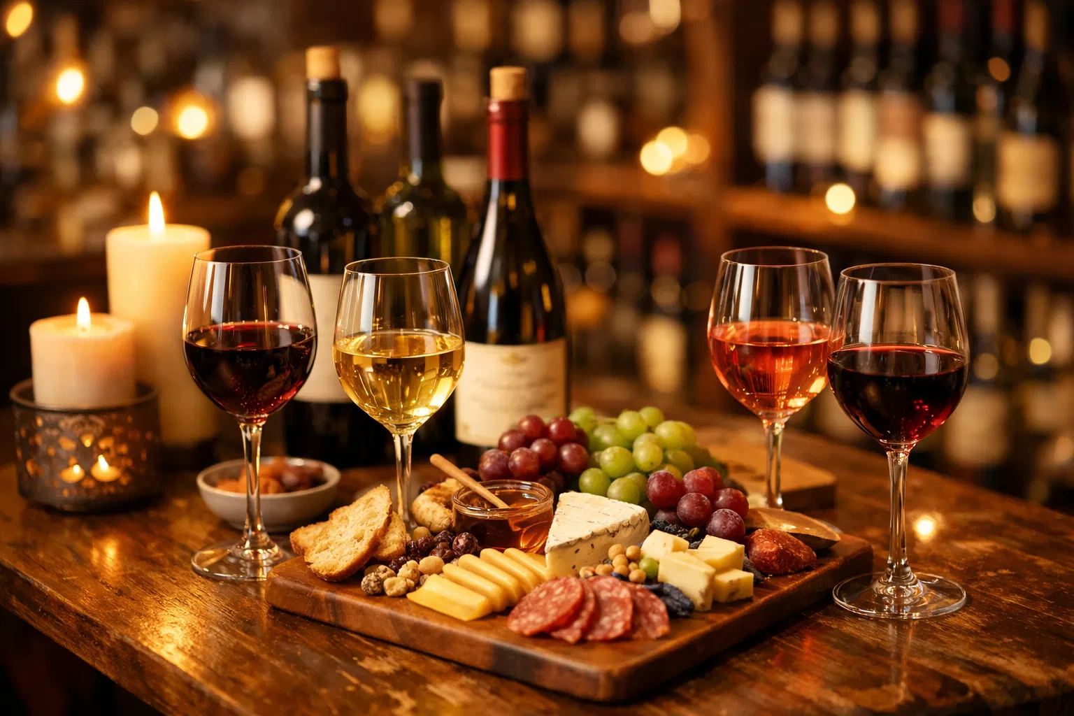 Degustação de vinhos