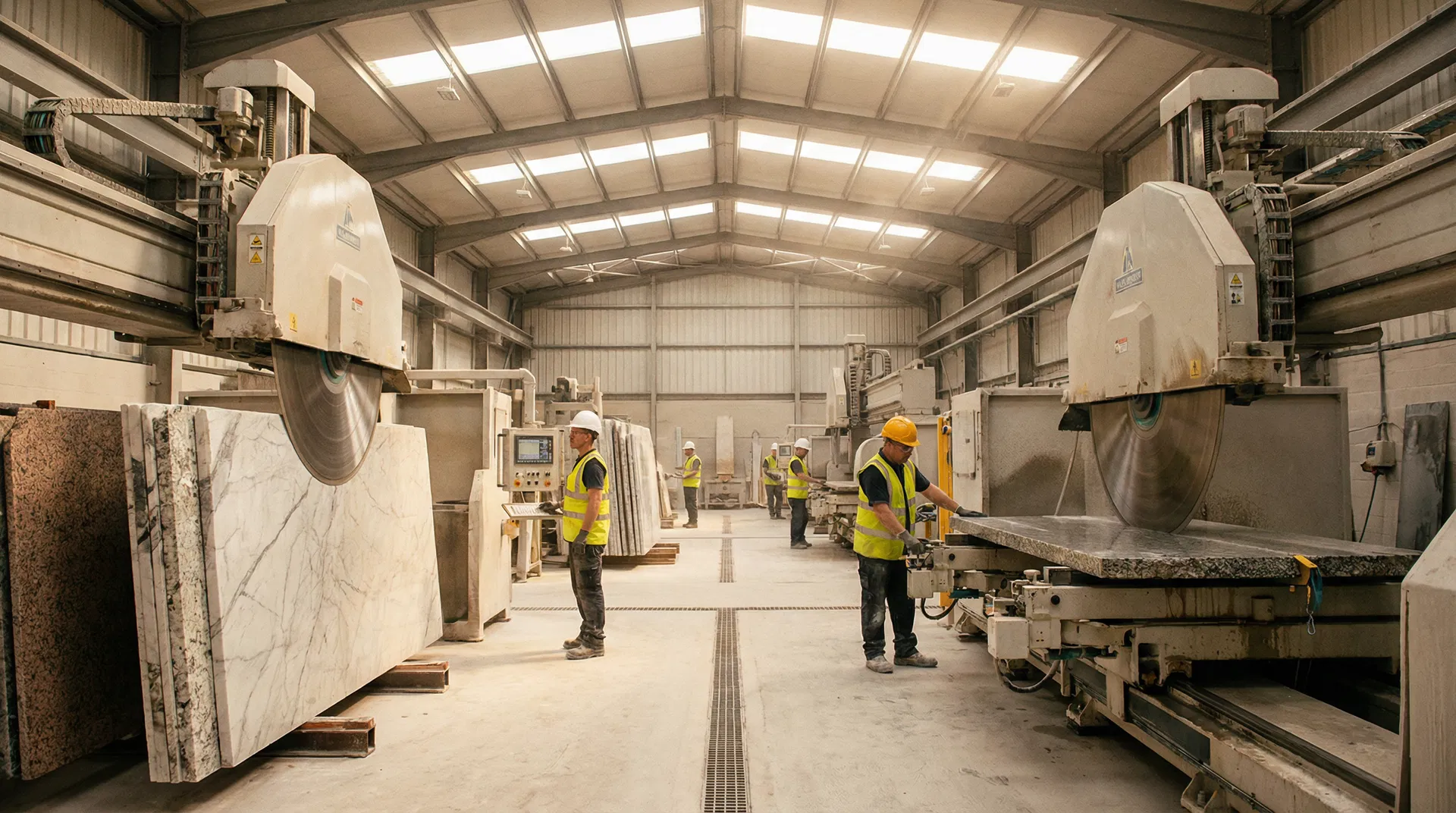 โรงงานตัดหิน