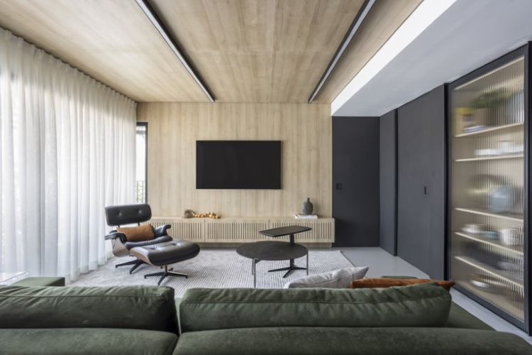 Ambiente moderno com porcelanato