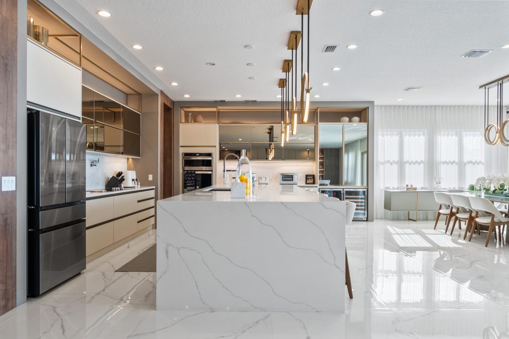 Cozinha de luxo moderna