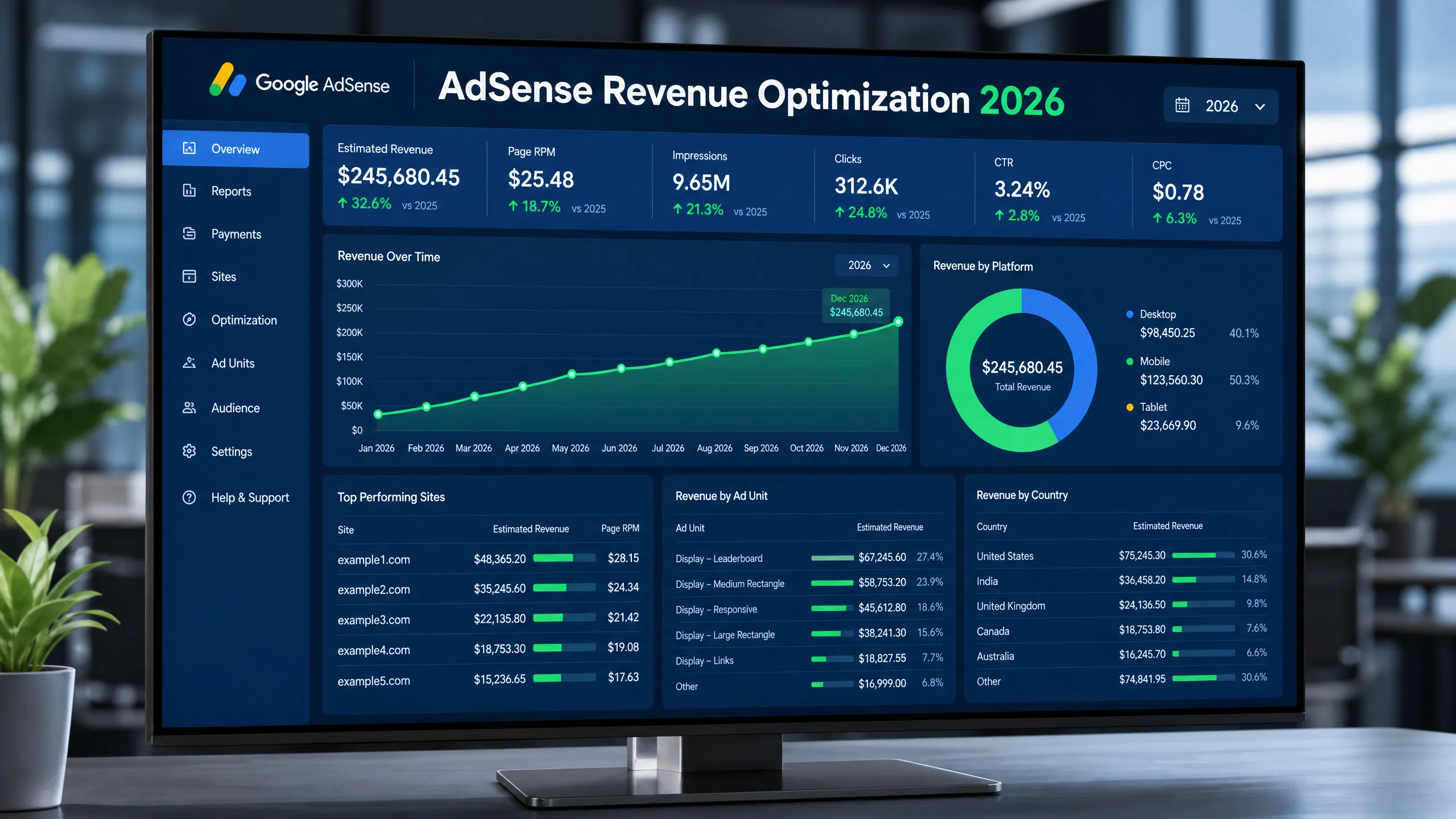 AdSense Revenue Optimization system 2026 adsense_hero_2026.png