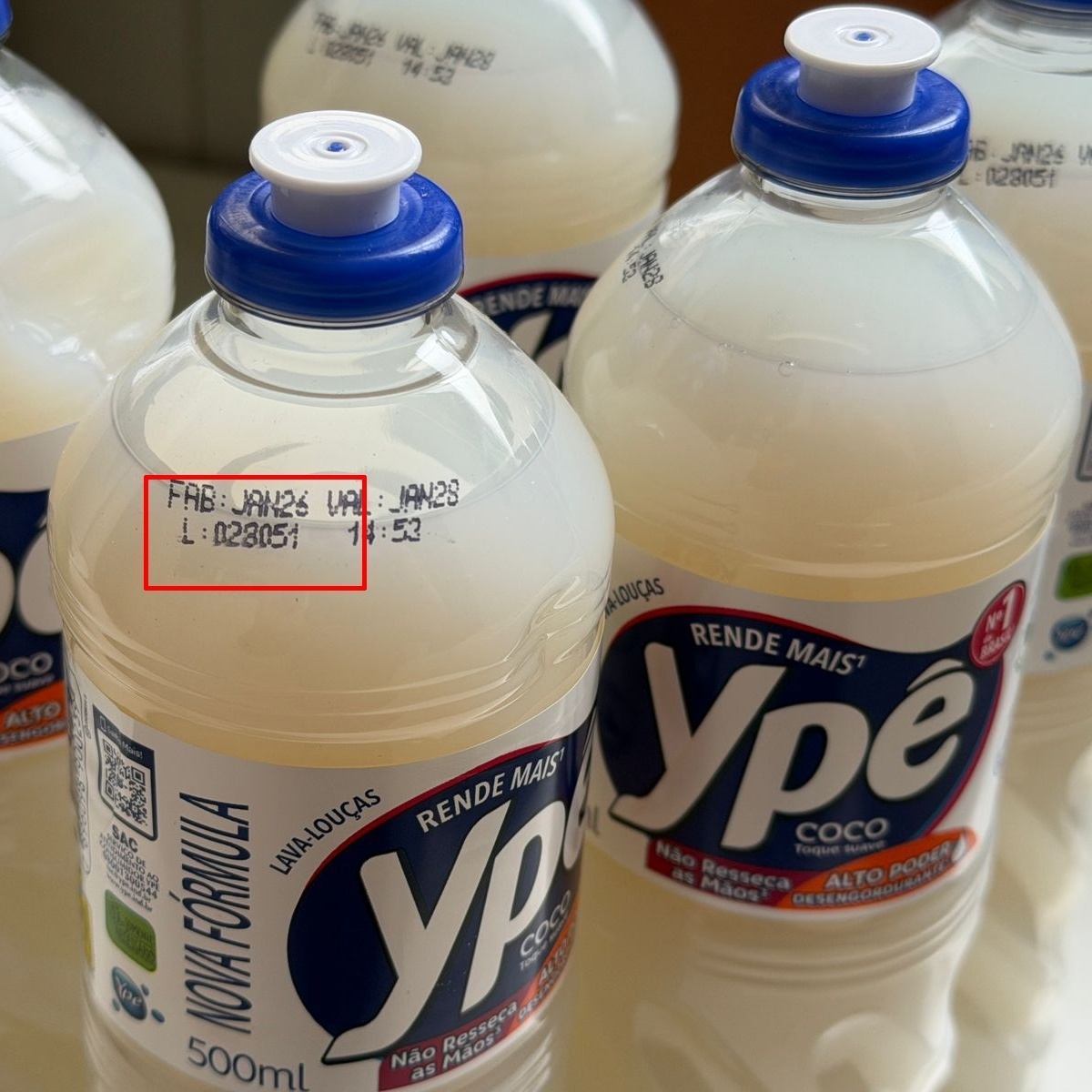 Lote de produto Ypê