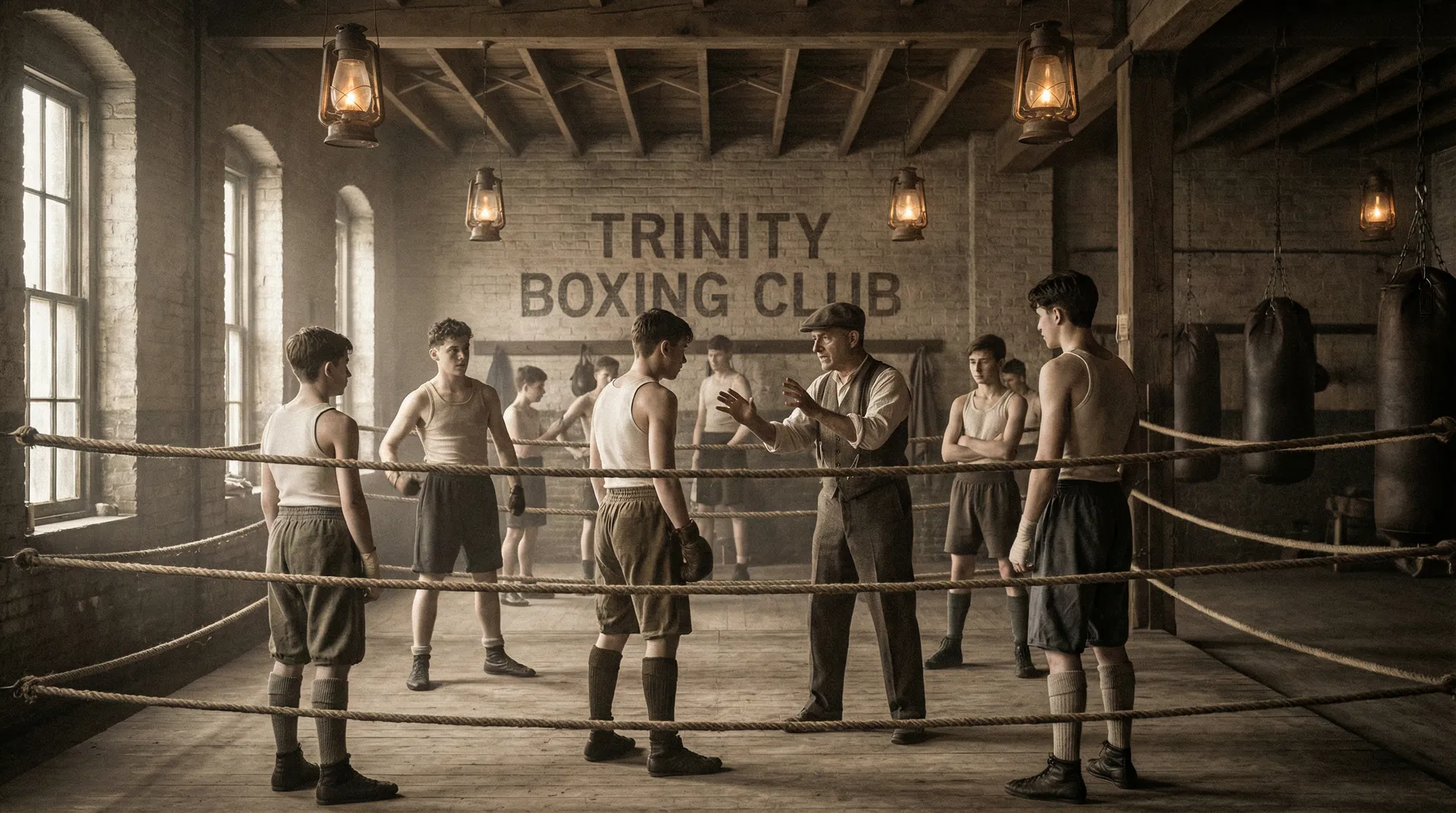 Trinity Boxing Club vintage gym
