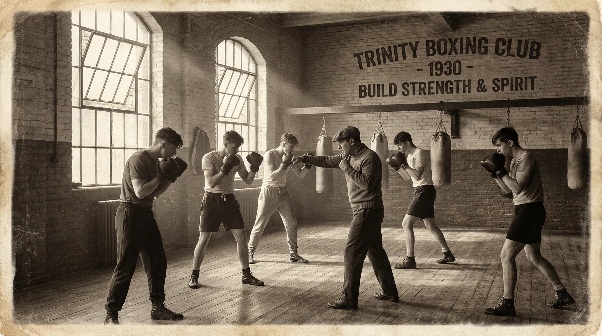 Trinity Boxing Club 1930 - Build Strength and Spirit