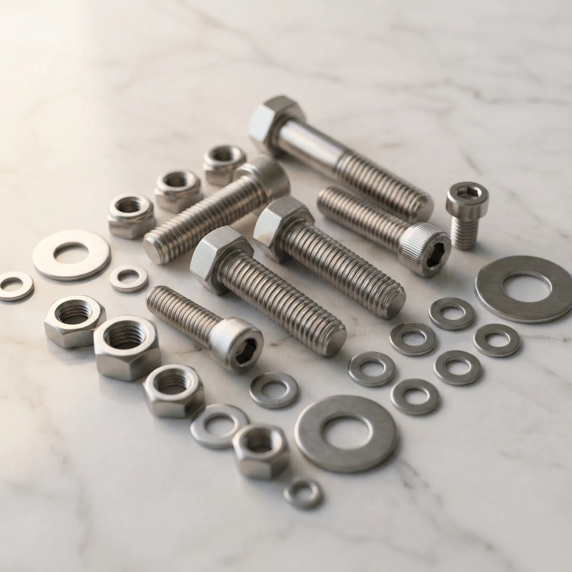 304不锈钢外六角螺栓 M8×40