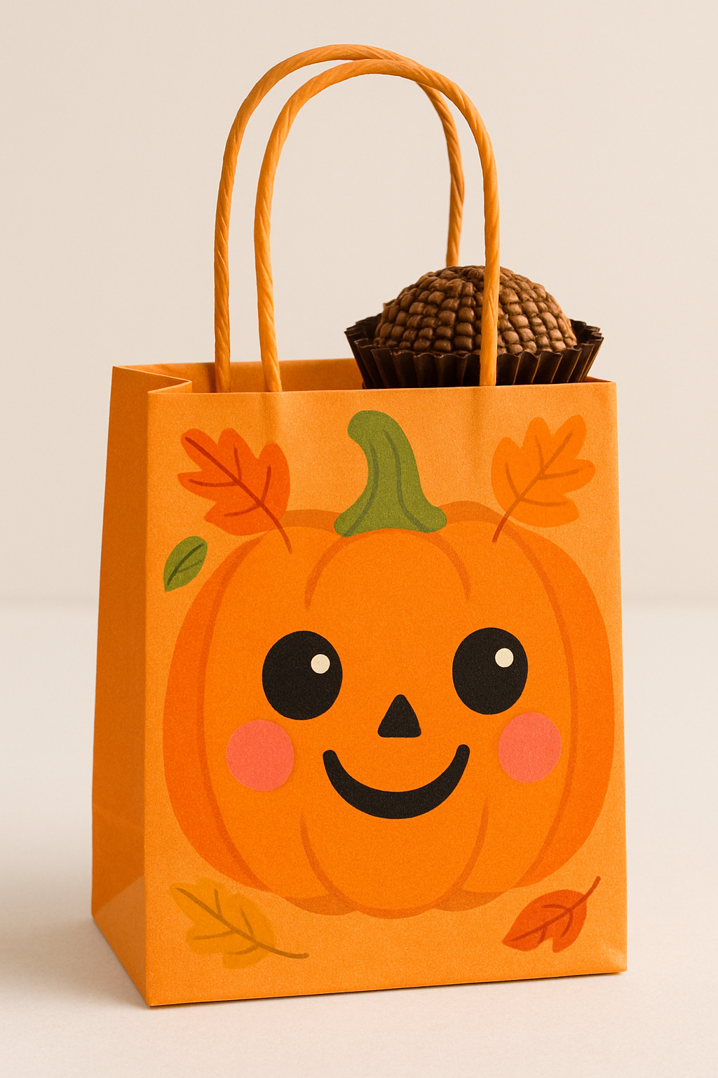 Lembrancinha Abóbora Feliz