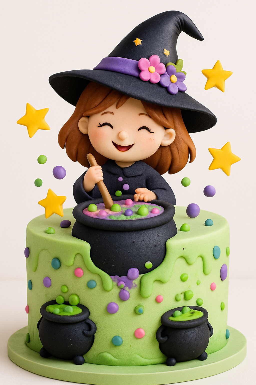 Bolo Bruxa Encantadora
