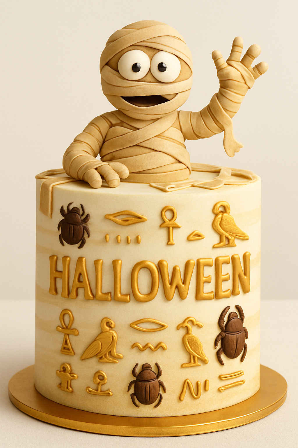 Bolo Múmia Engraçada