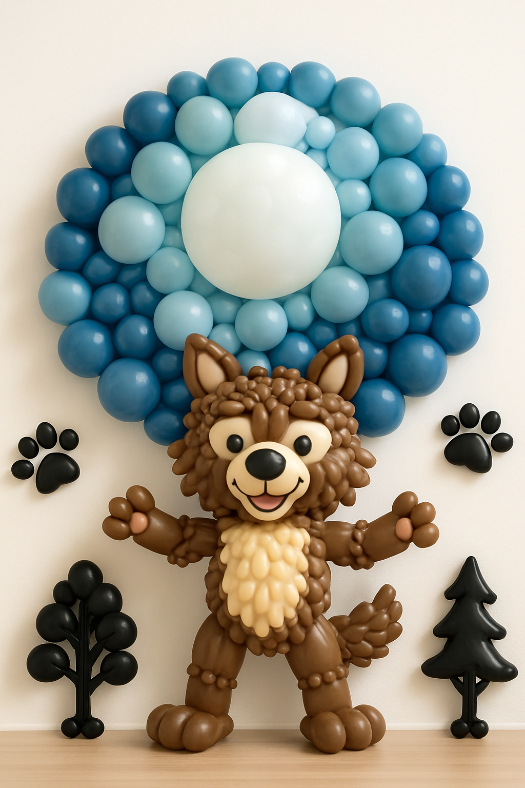 Decoração Lobisomem Balões