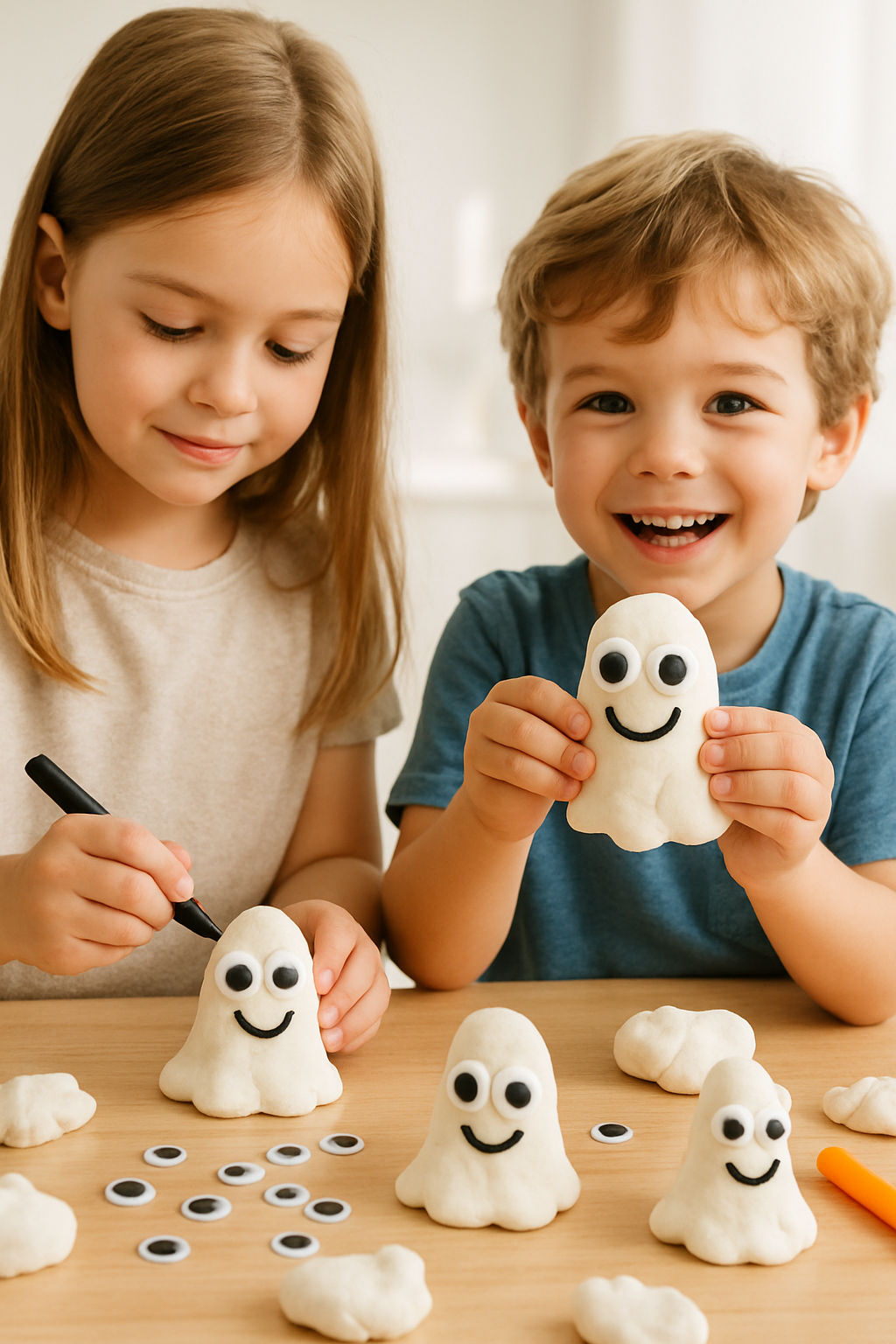 Massinha de Fantasmas Sorridentes