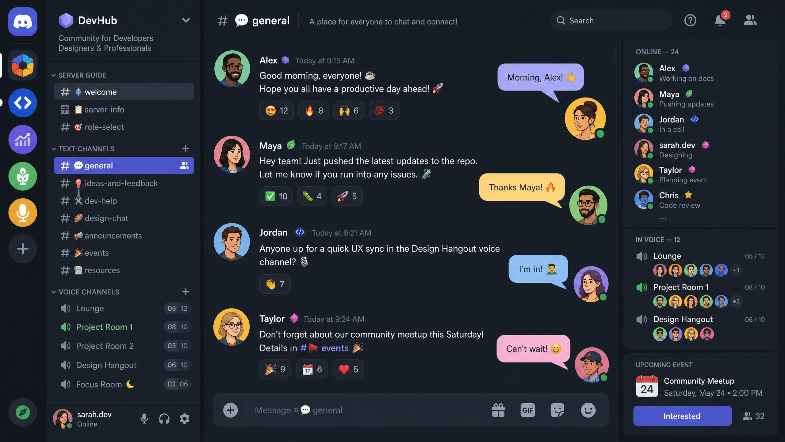 Vibrant Networking