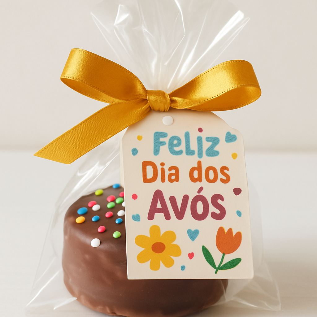 Pão de Mel com Embalagem e Tag