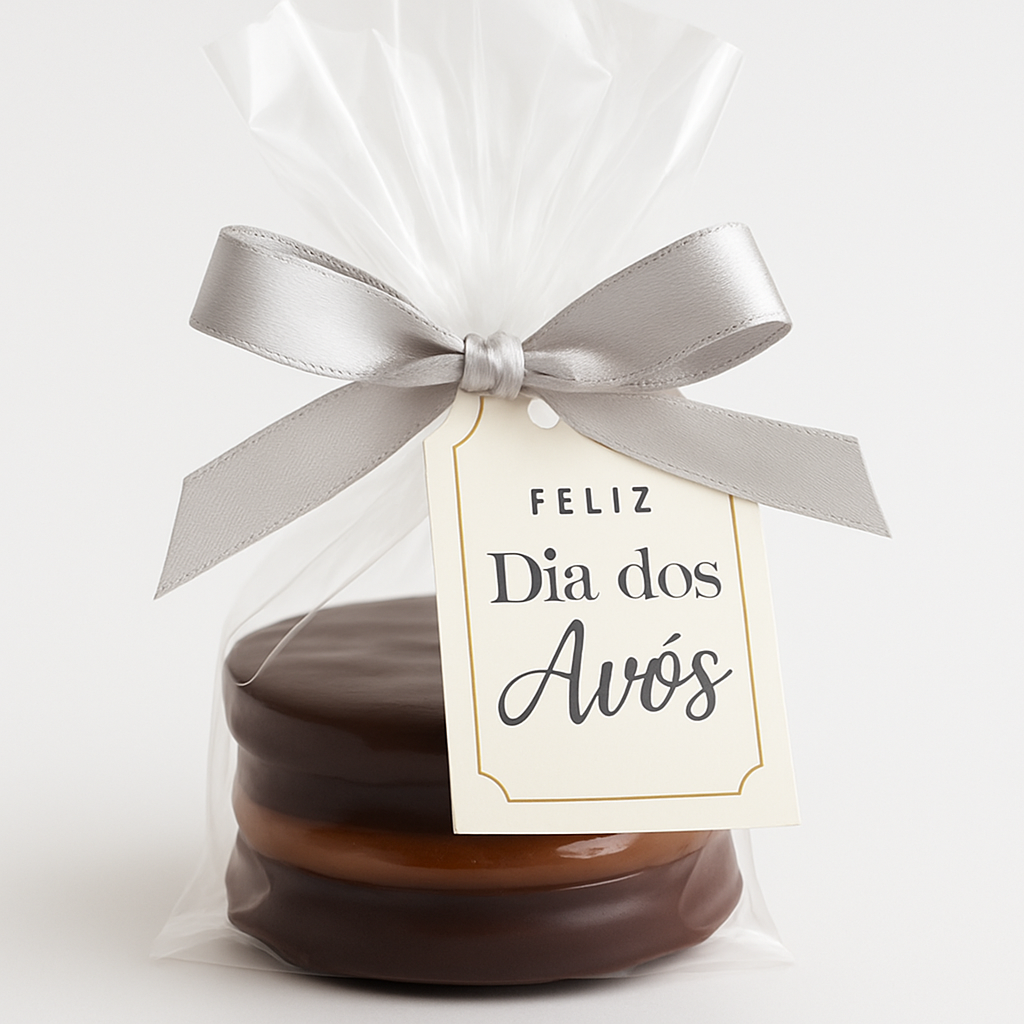Alfajor com Embalagem e Tag