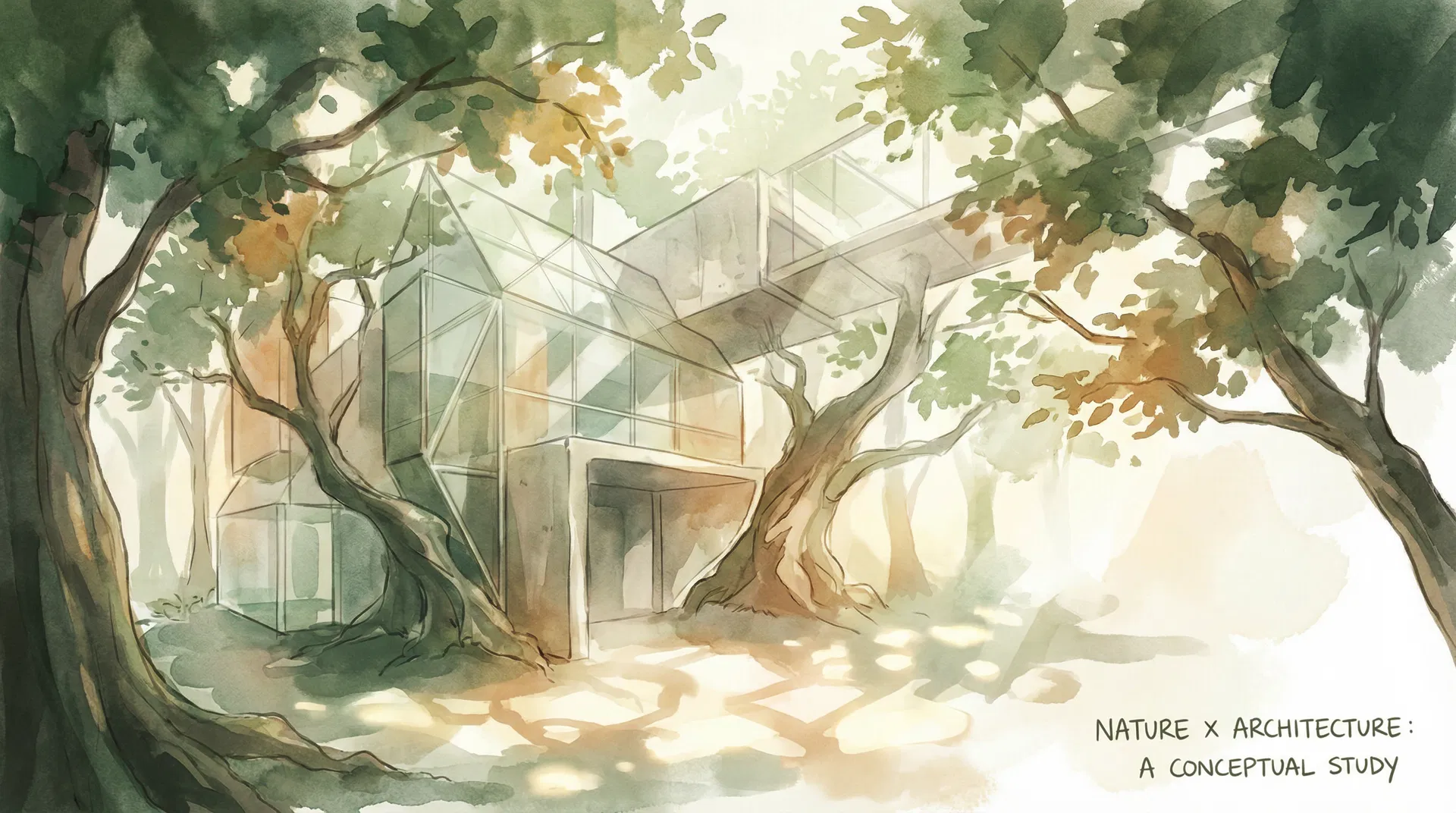 自然与建筑的融合