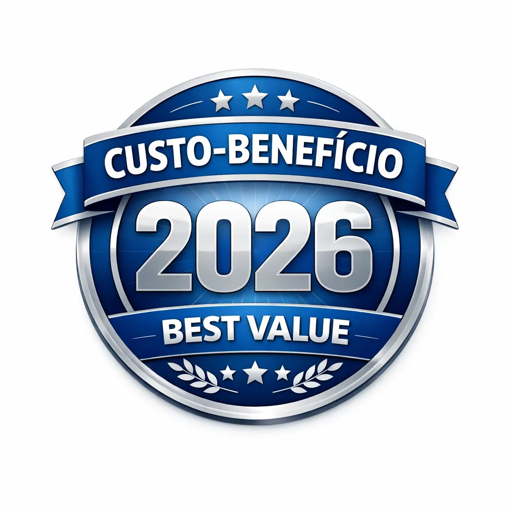 Selo Melhor Custo-Benefício 2026