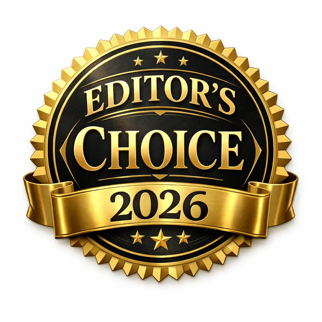 Selo Escolha do Editor 2026