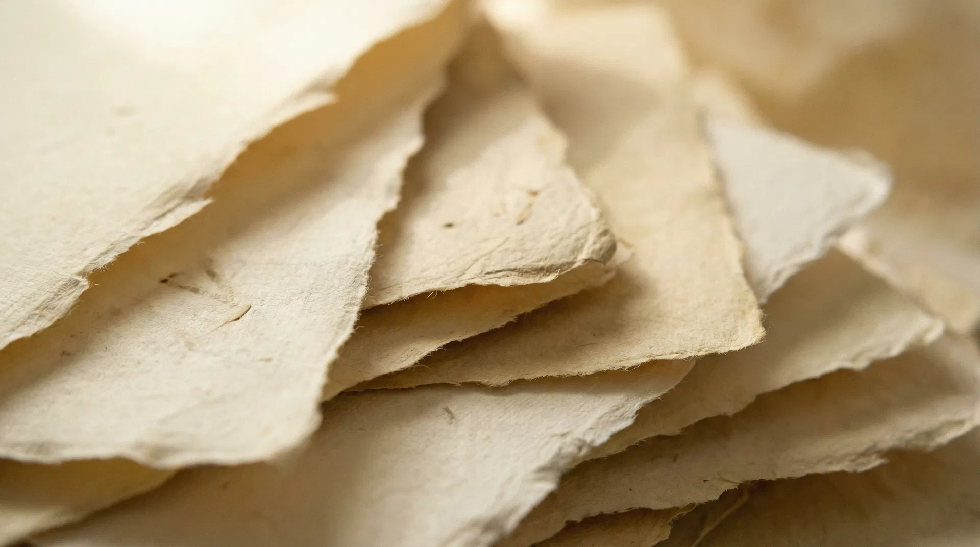 Layered handmade paper